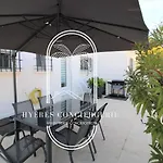 Les Salins - Rez De Jardin-Plage Clim Wifi Parking By Hc
