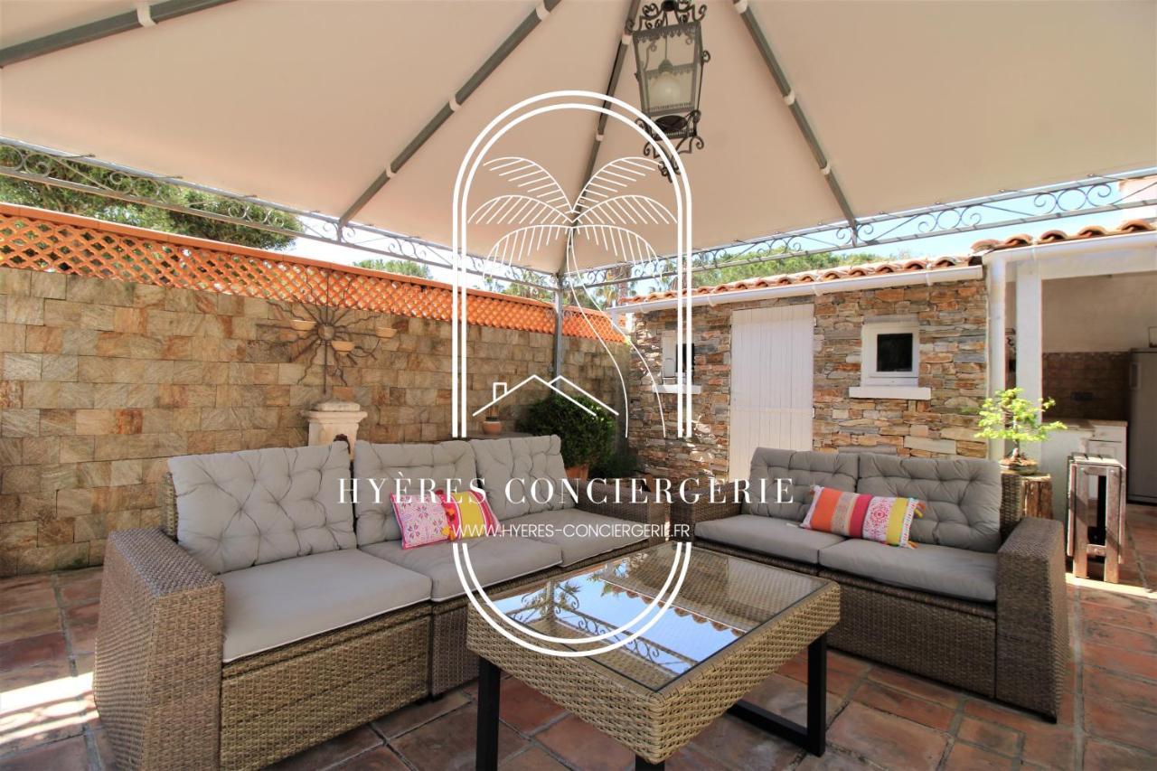 Les Salins - Rez De Jardin-plage Clim Wifi Parking By Hc * Hyeres