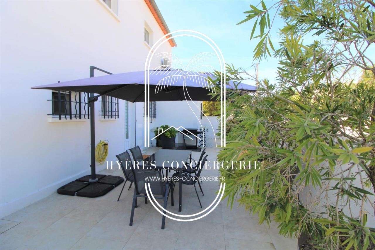 Les Salins - Rez De Jardin-plage Clim Wifi Parking By Hc Hyeres