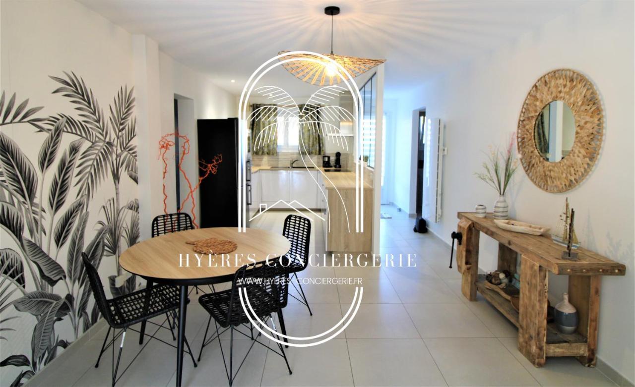 Apartment Les Salins - Rez De Jardin-plage Clim Wifi Parking By Hc Hyeres