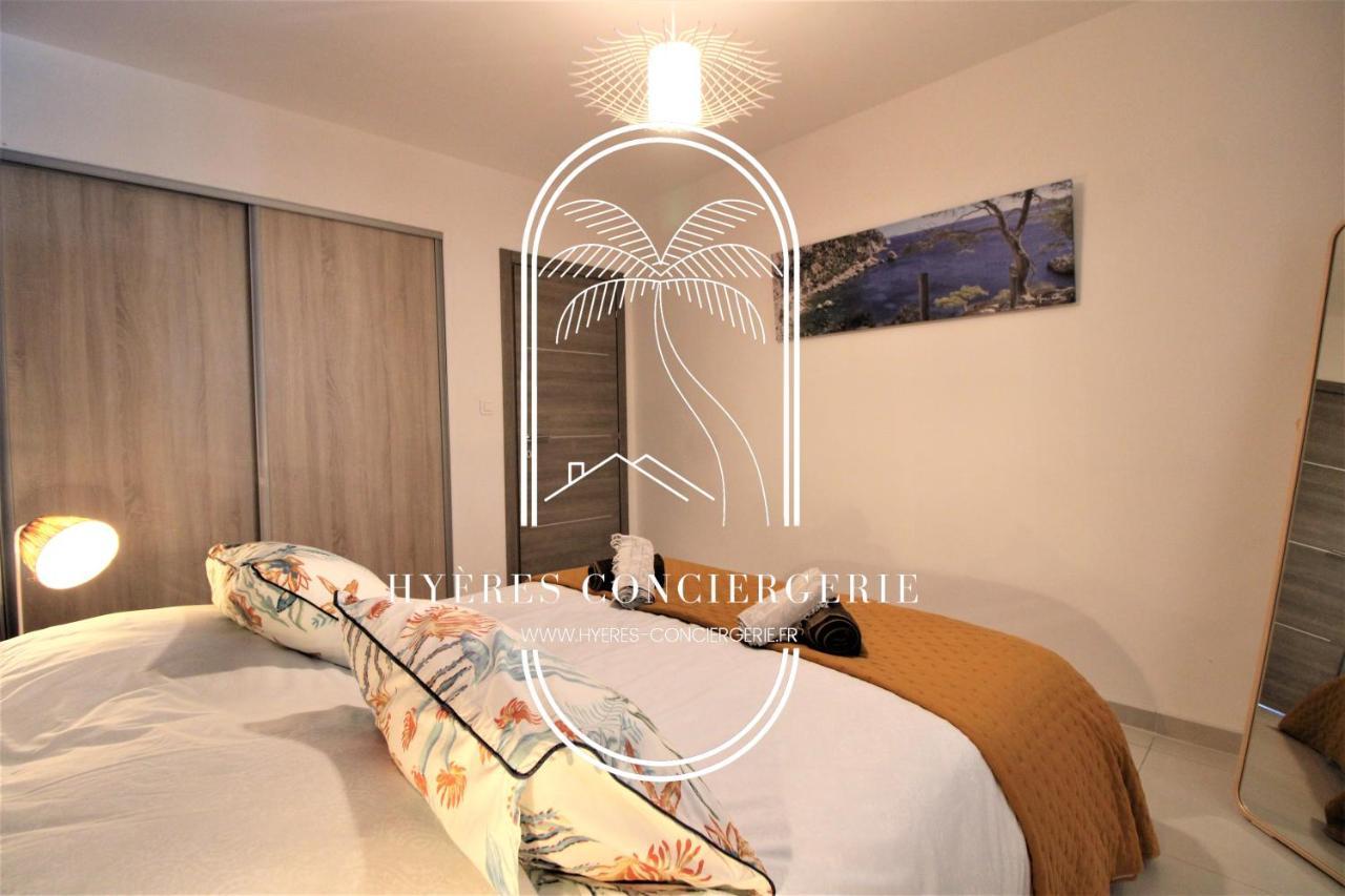 Les Salins - Rez De Jardin-plage Clim Wifi Parking By Hc * Hyeres